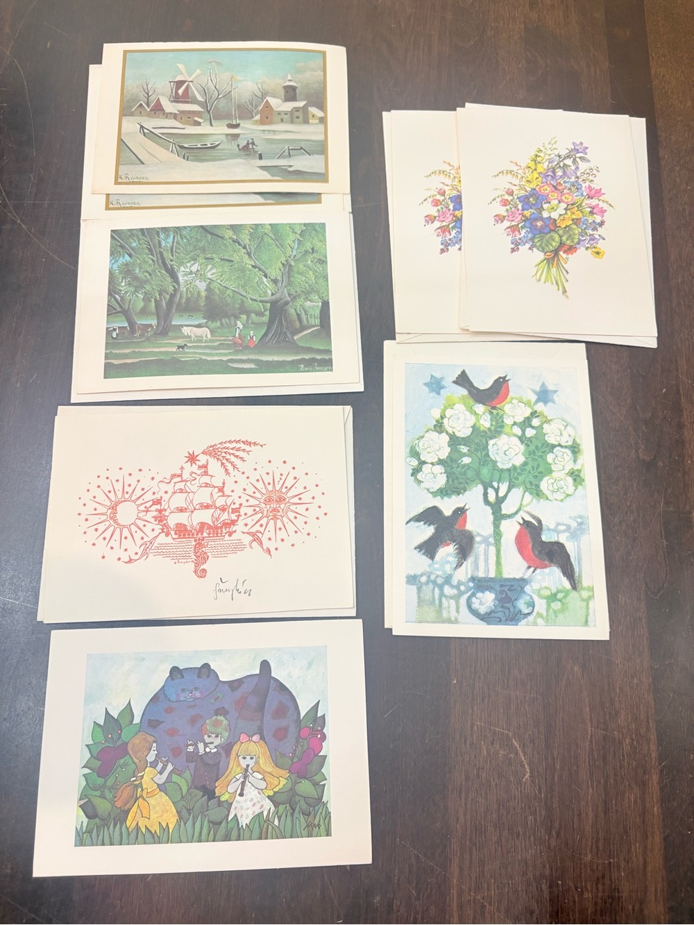 8 Unicef Art Print Blank Cards